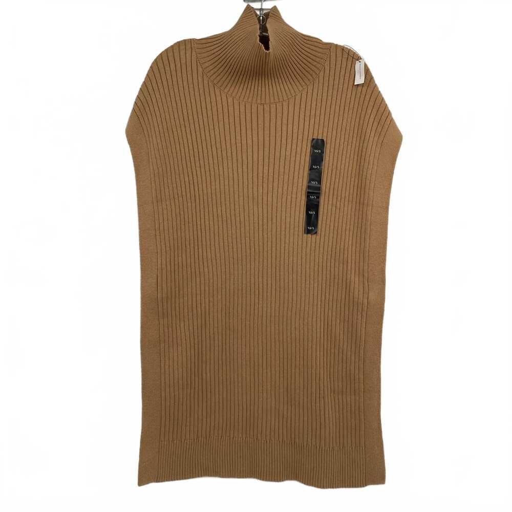 Banana Republic Tan Ribbed Knit Open Side Vest | Women’s S